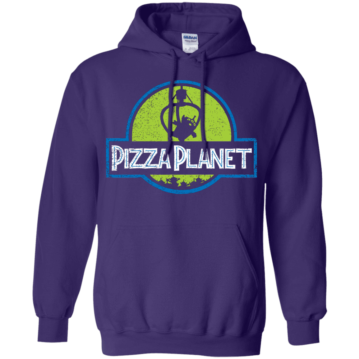 Sweatshirts Purple / S Pizza Planet Pullover Hoodie
