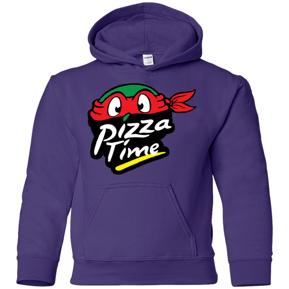 Sweatshirts Purple / YS Pizza Time Youth Hoodie