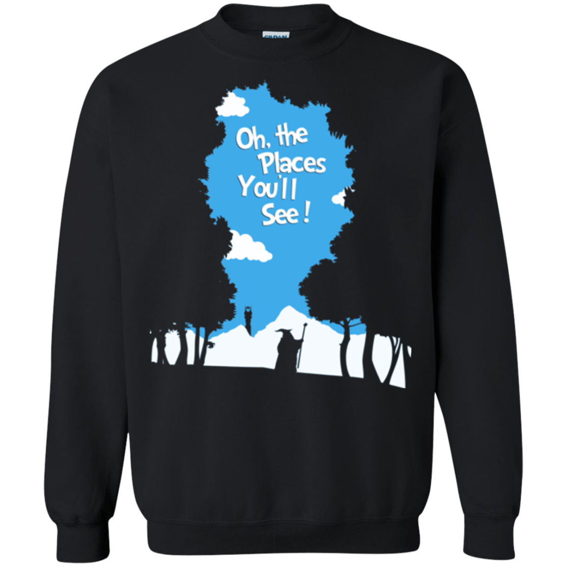 Sweatshirts Black / Small Places Youll See Crewneck Sweatshirt