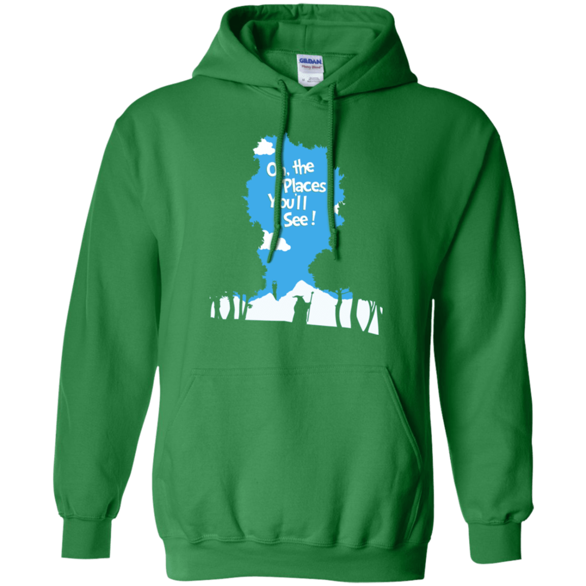 Sweatshirts Irish Green / Small Places Youll See Pullover Hoodie