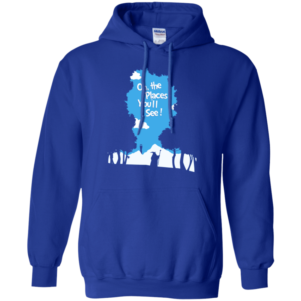 Sweatshirts Royal / Small Places Youll See Pullover Hoodie