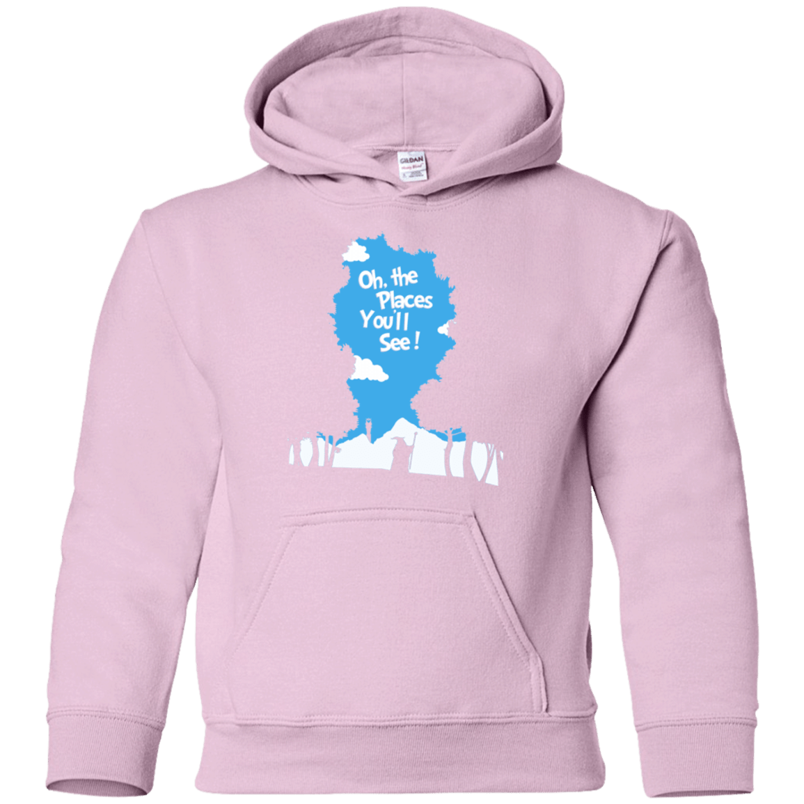 Sweatshirts Light Pink / YS Places Youll See Youth Hoodie