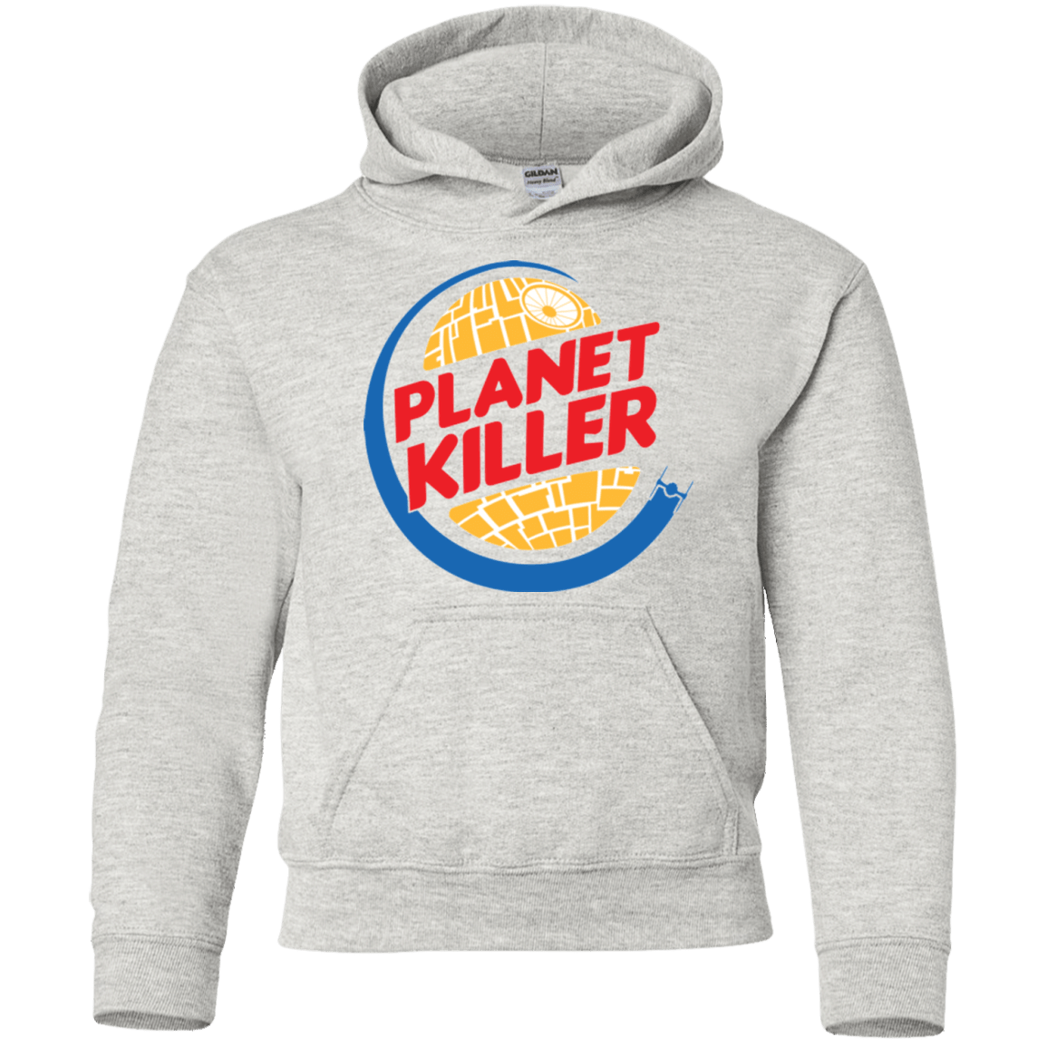 Sweatshirts Ash / YS Planet Killer Youth Hoodie