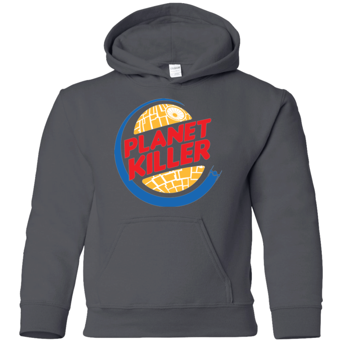 Sweatshirts Charcoal / YS Planet Killer Youth Hoodie