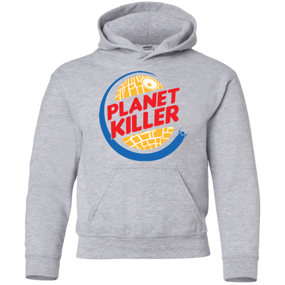Sweatshirts Sport Grey / YS Planet Killer Youth Hoodie