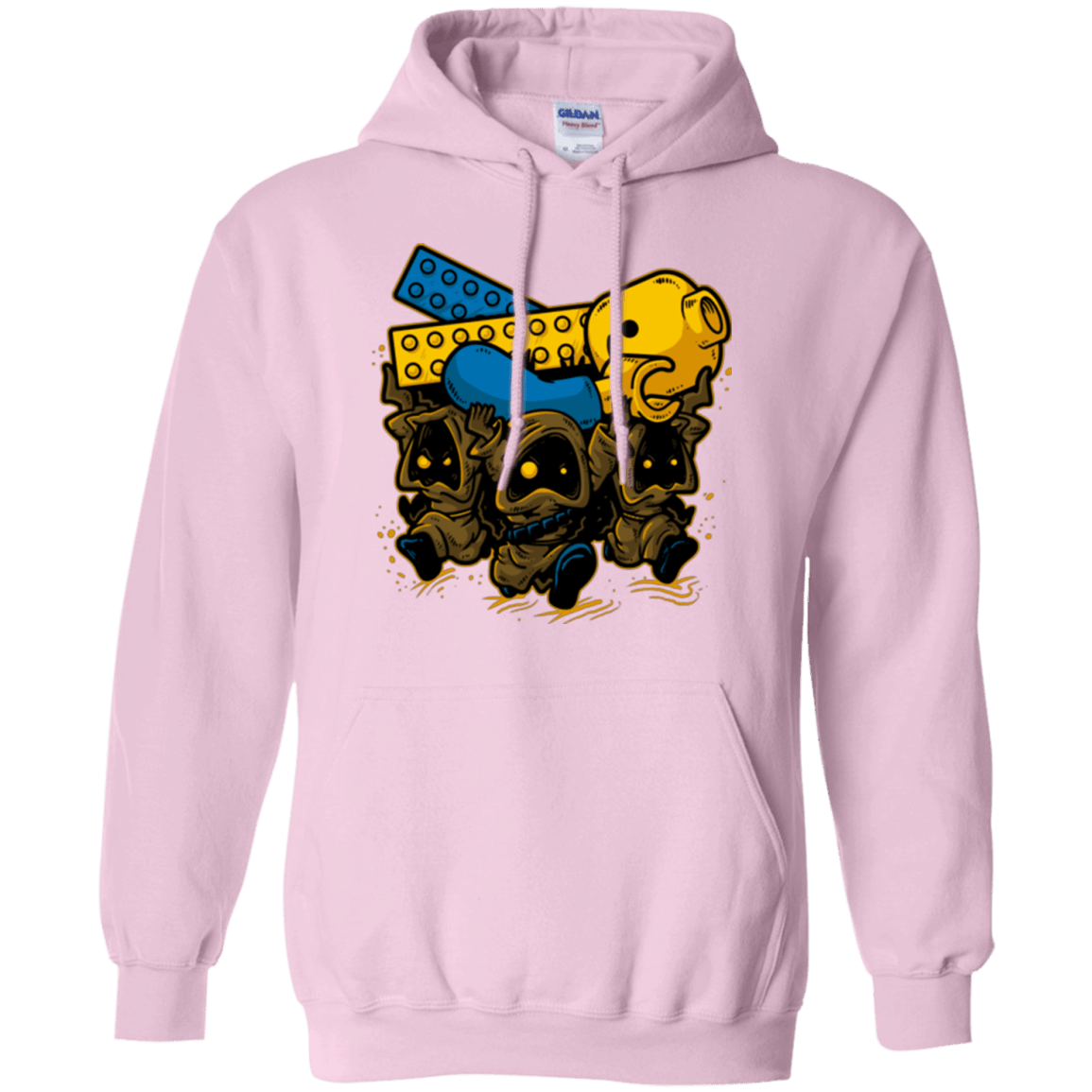 Sweatshirts Light Pink / Small PLASTIC DEBRIS Pullover Hoodie