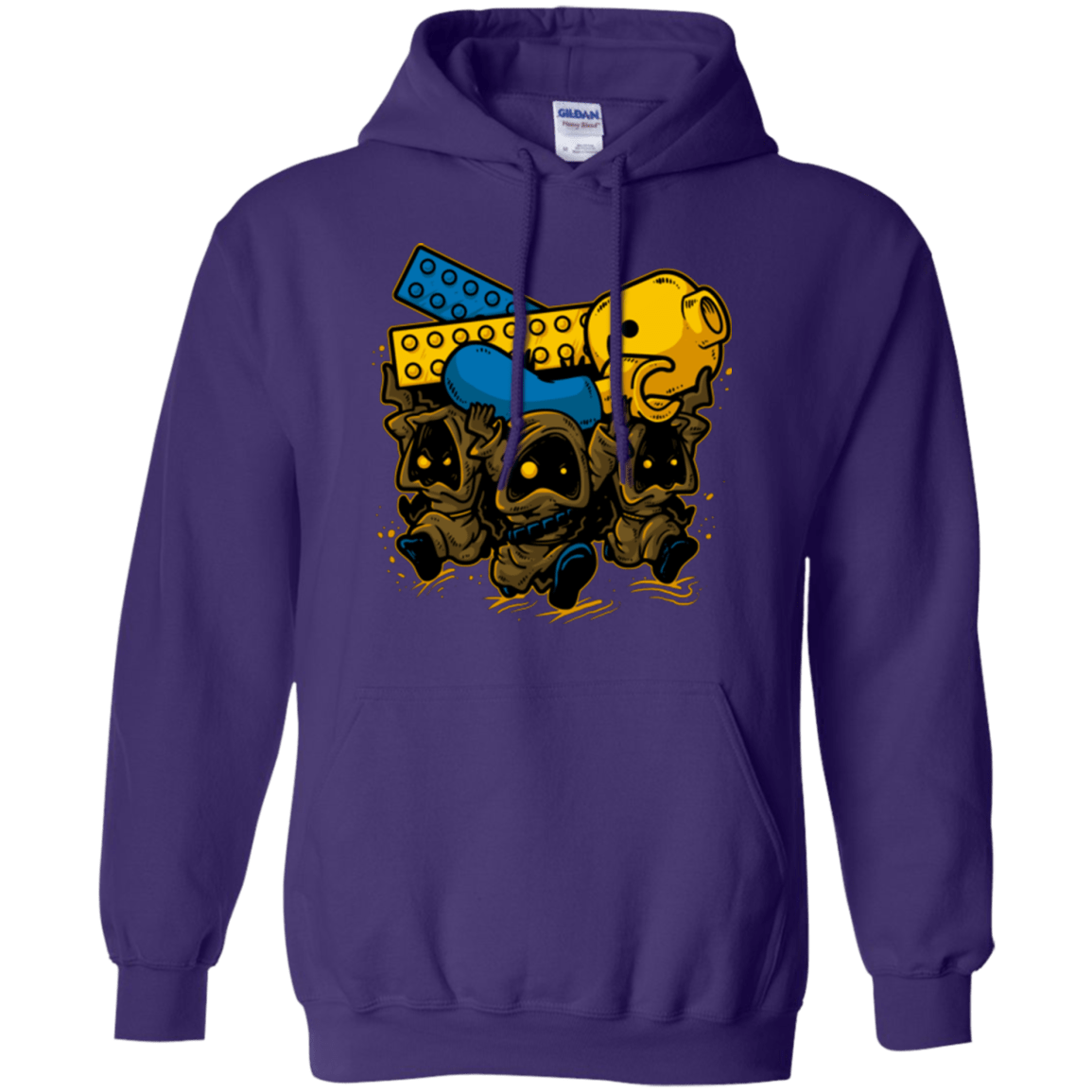Sweatshirts Purple / Small PLASTIC DEBRIS Pullover Hoodie