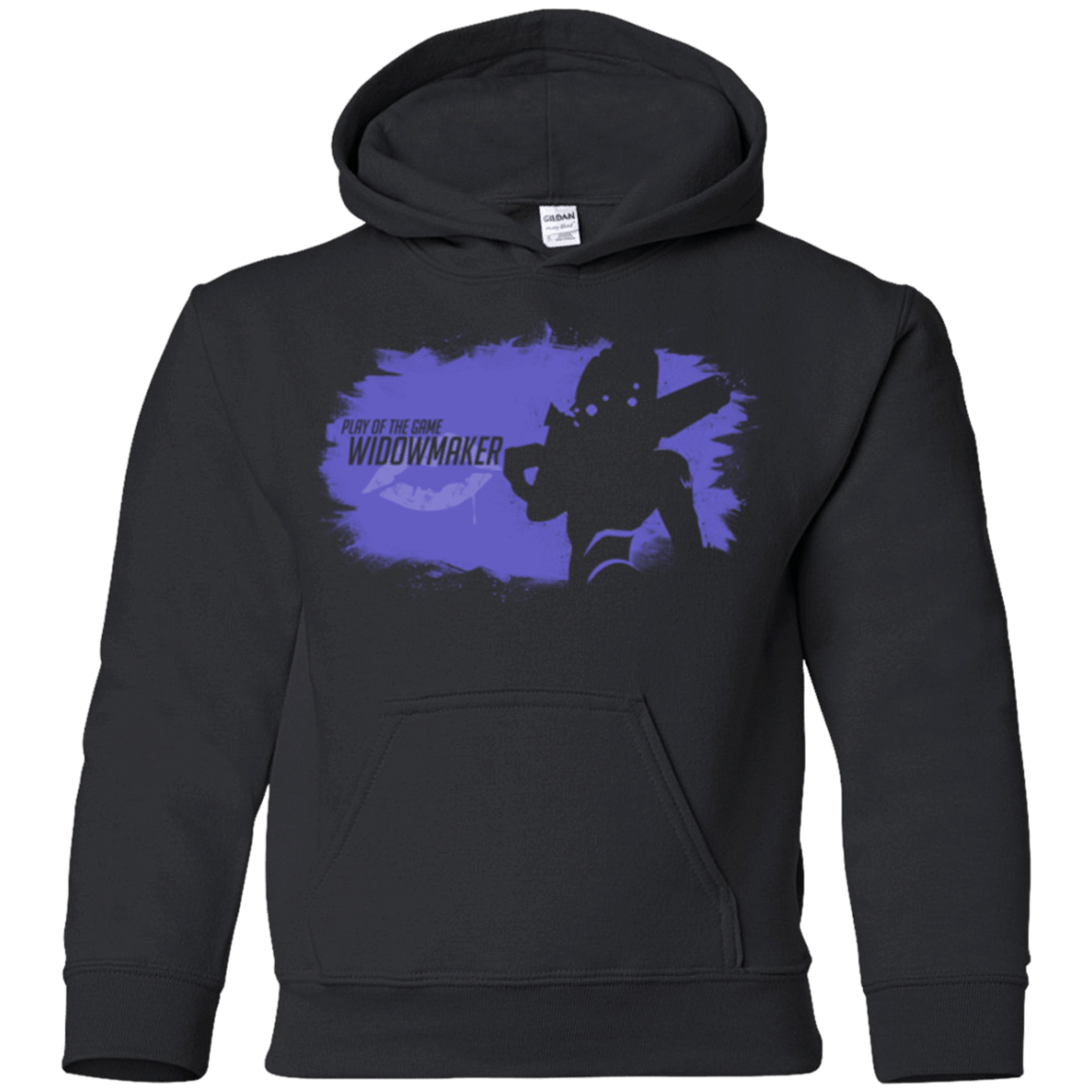 Sweatshirts Black / YS Play of the Game Widowmaker Youth Hoodie