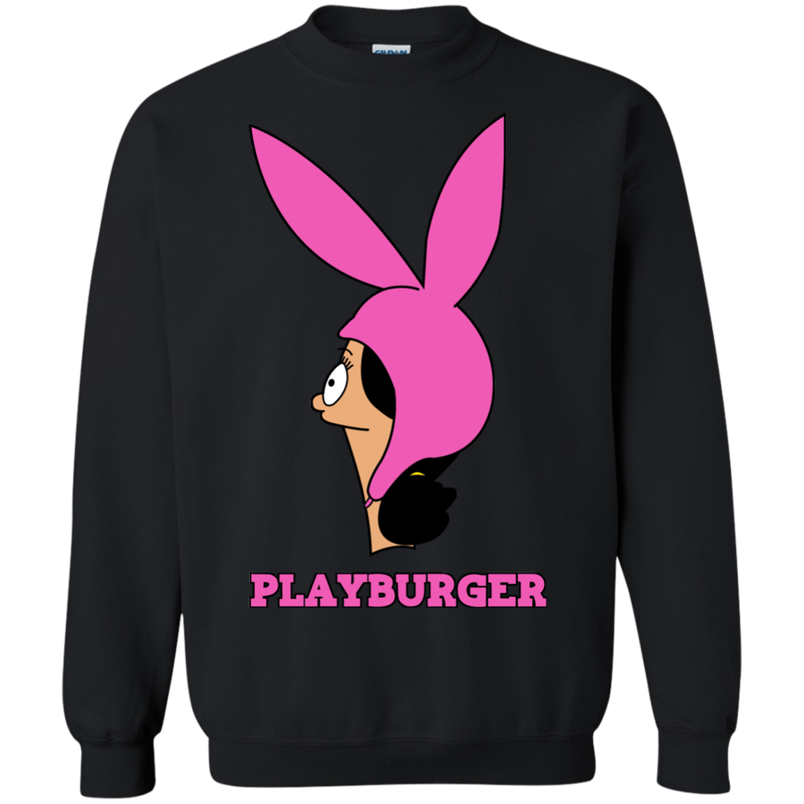 Sweatshirts Black / S Playburger Crewneck Sweatshirt