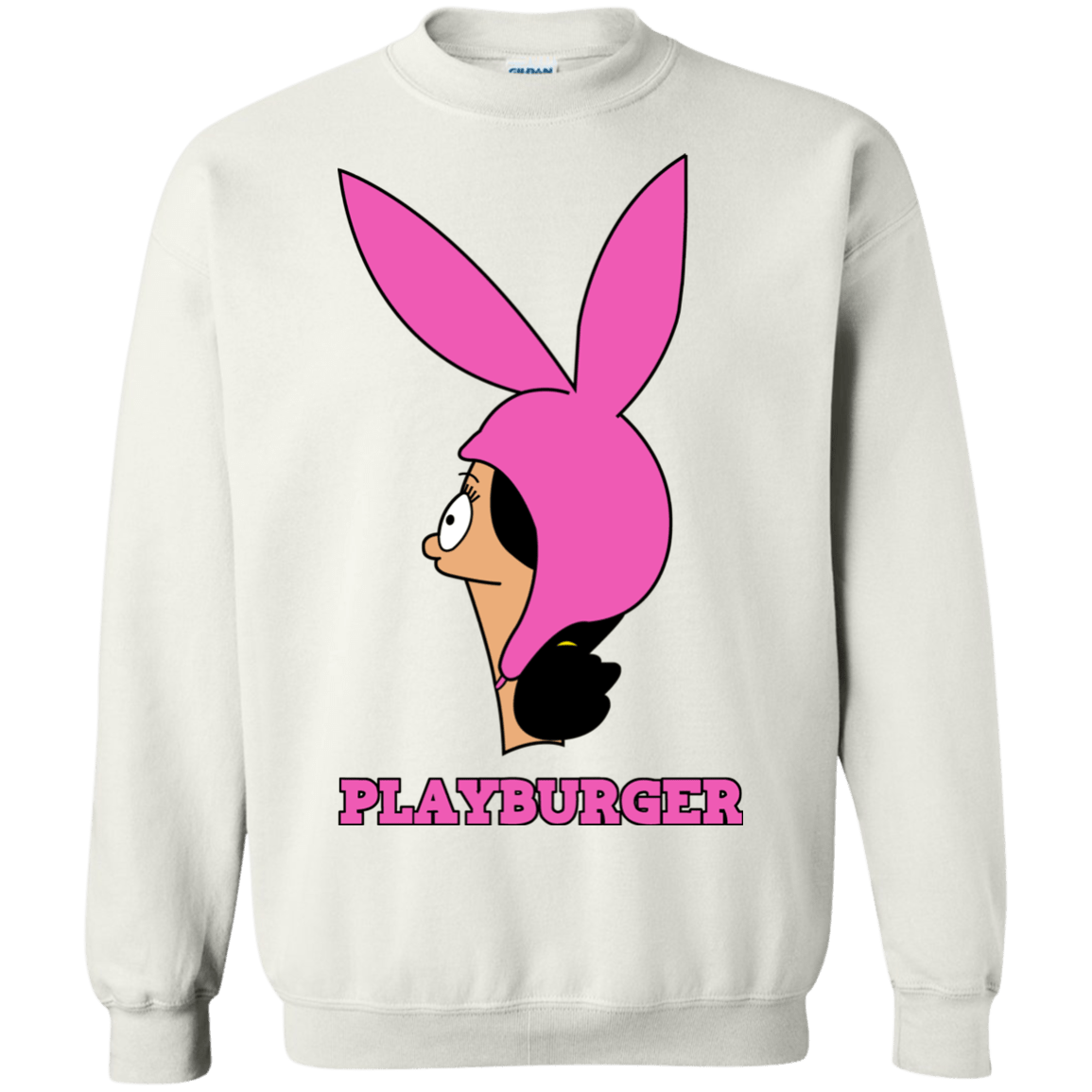 Sweatshirts White / S Playburger Crewneck Sweatshirt