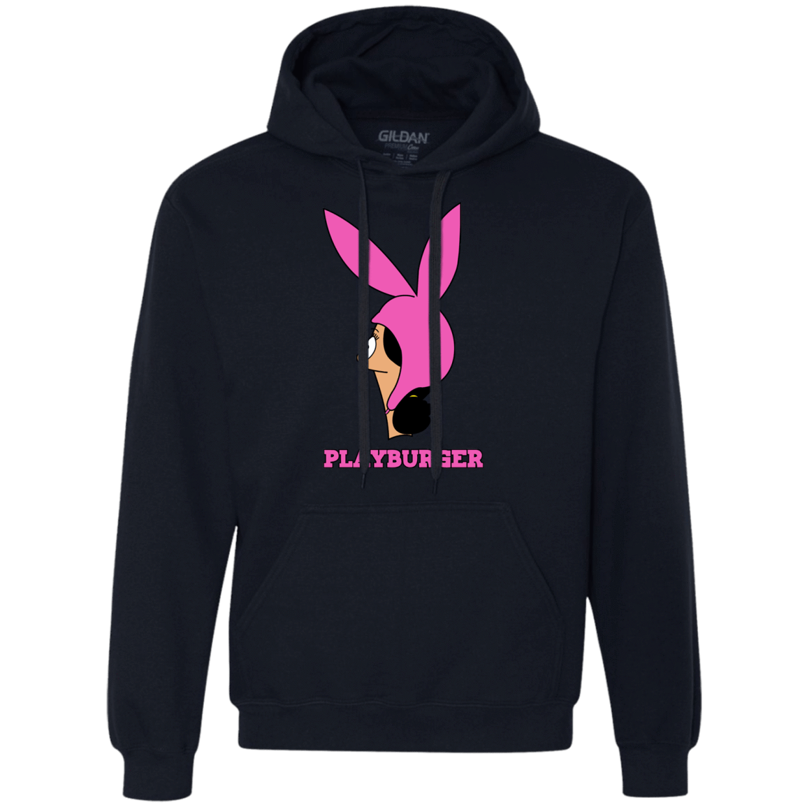 Sweatshirts Navy / S Playburger Premium Fleece Hoodie