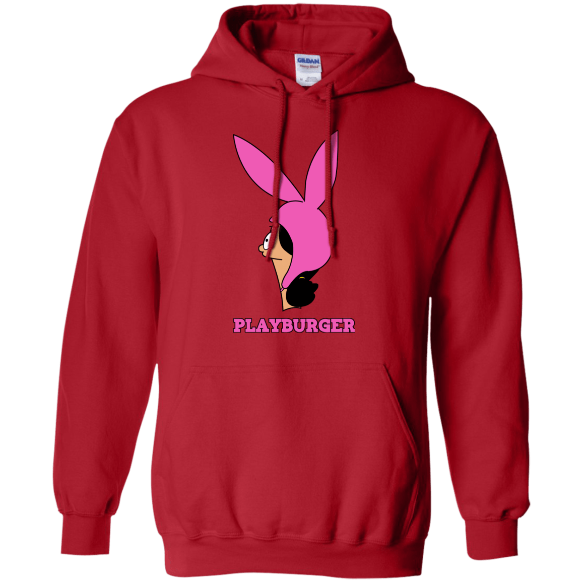 Sweatshirts Red / S Playburger Pullover Hoodie