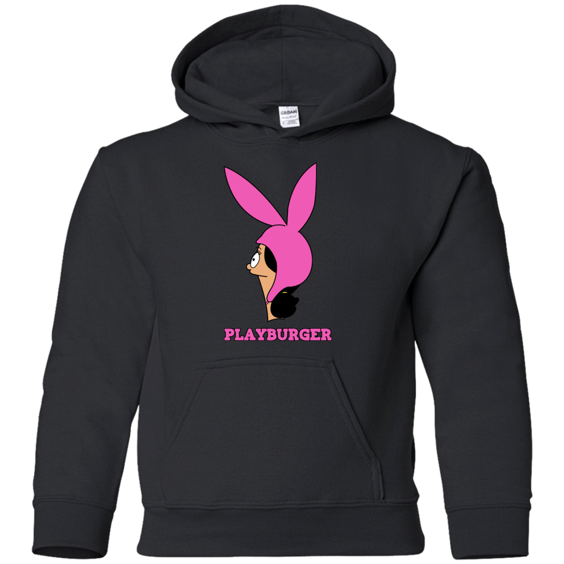 Sweatshirts Black / YS Playburger Youth Hoodie