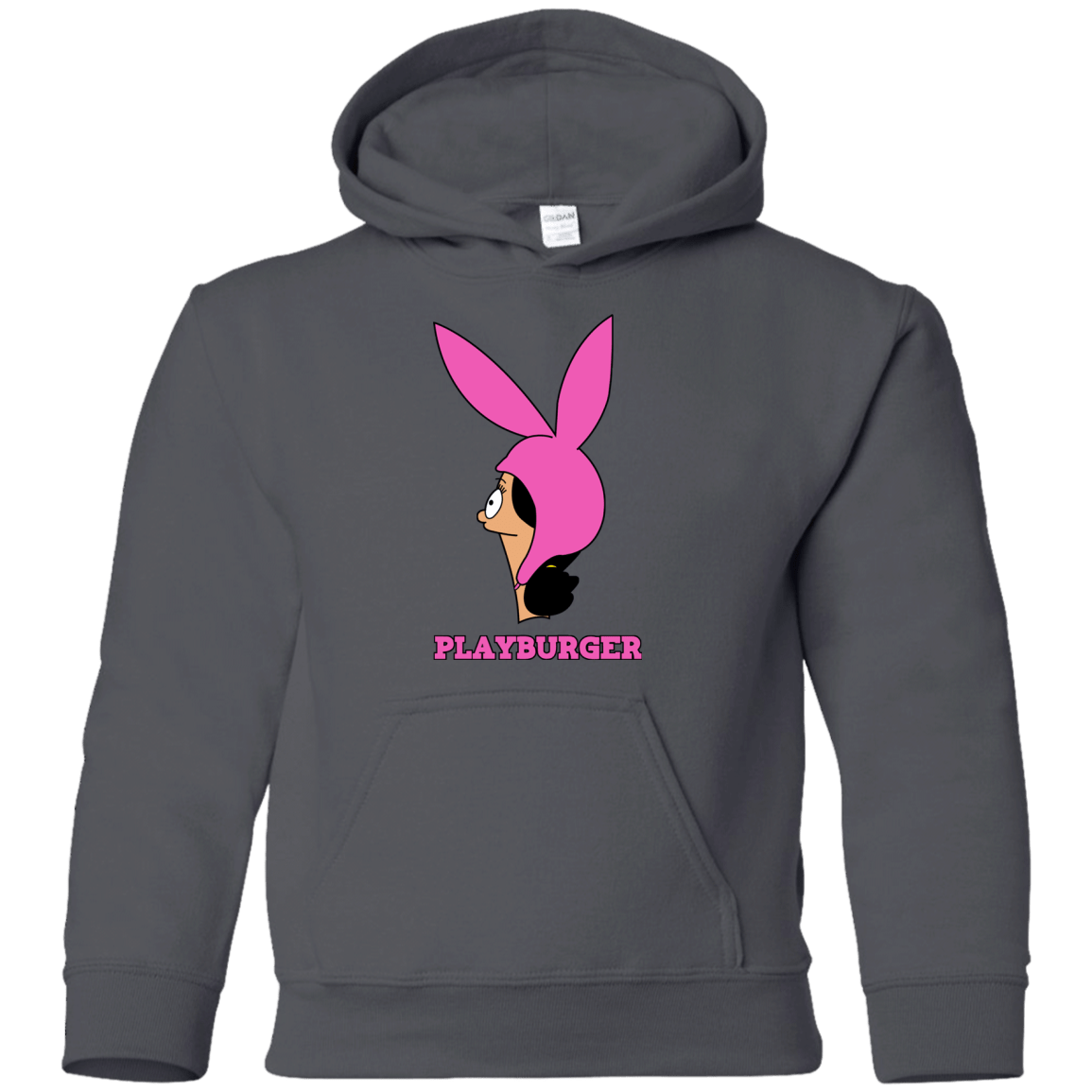 Sweatshirts Charcoal / YS Playburger Youth Hoodie