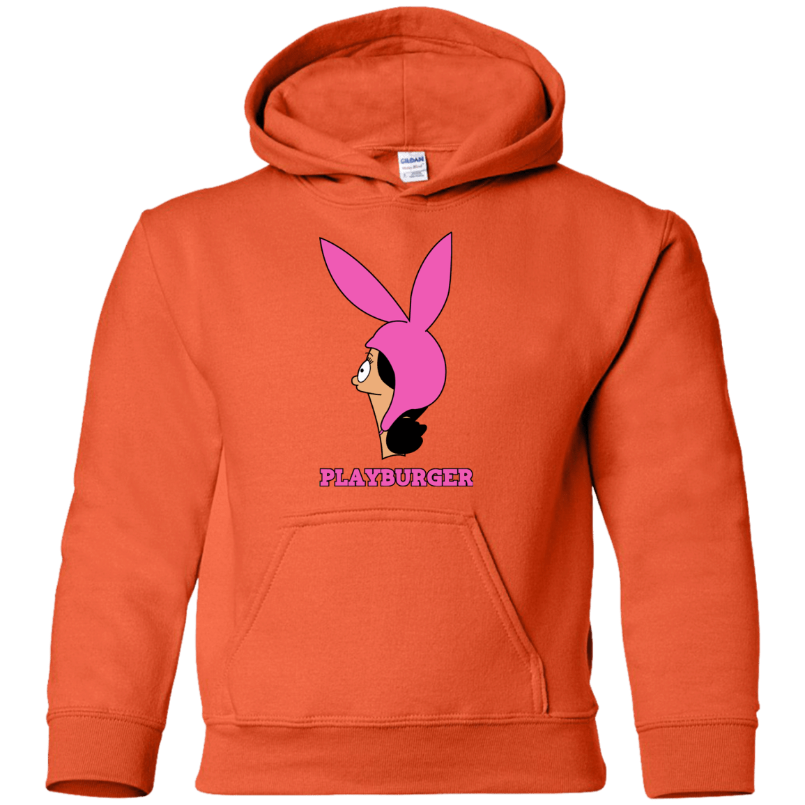 Sweatshirts Orange / YS Playburger Youth Hoodie