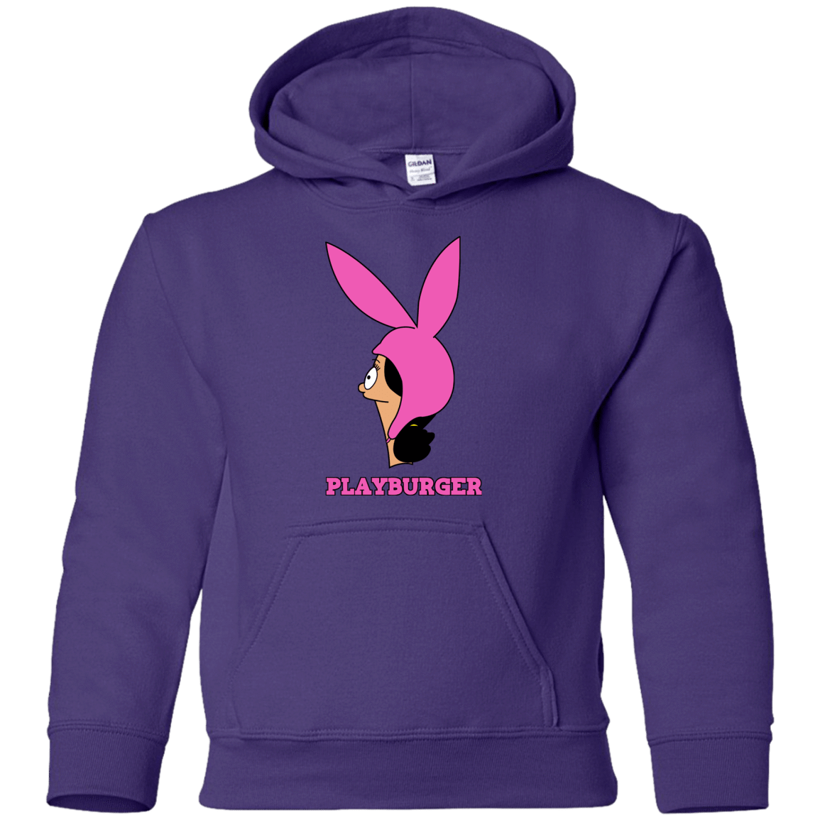 Sweatshirts Purple / YS Playburger Youth Hoodie