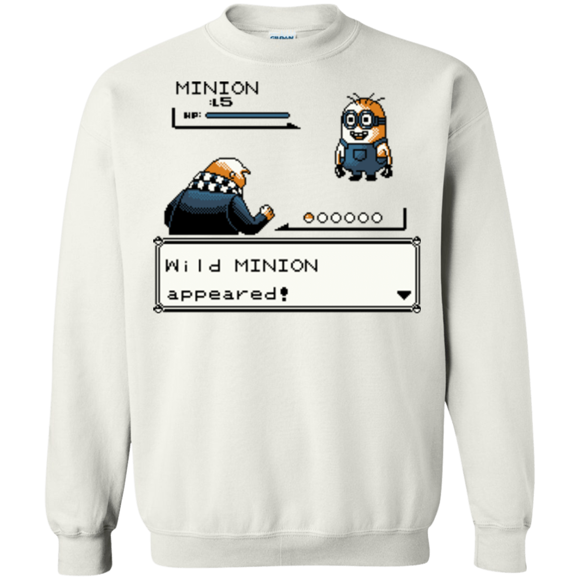 Sweatshirts White / S Pocket minions Crewneck Sweatshirt