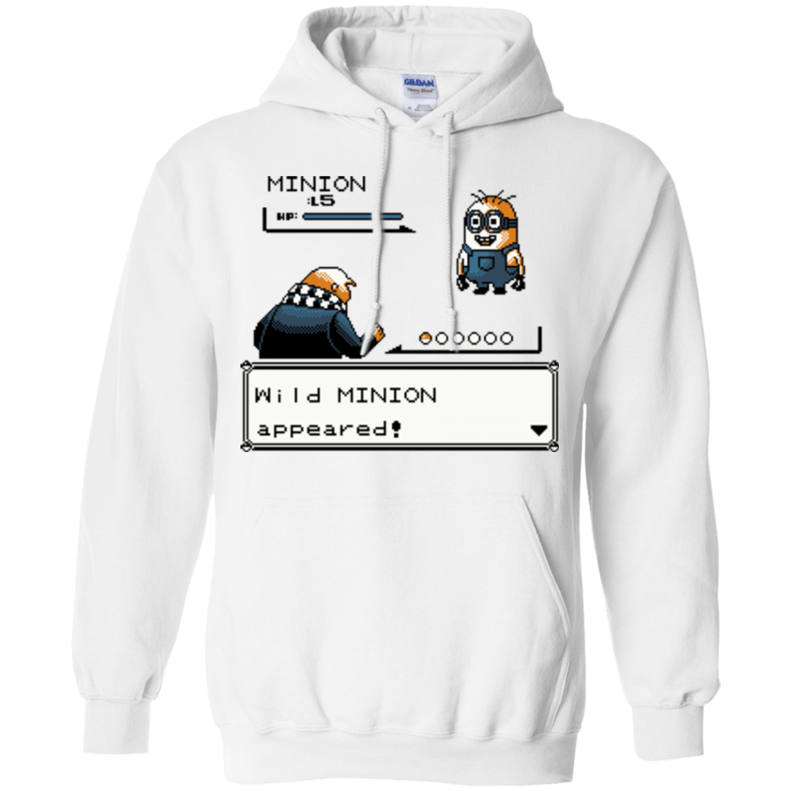 Sweatshirts White / S Pocket minions Pullover Hoodie