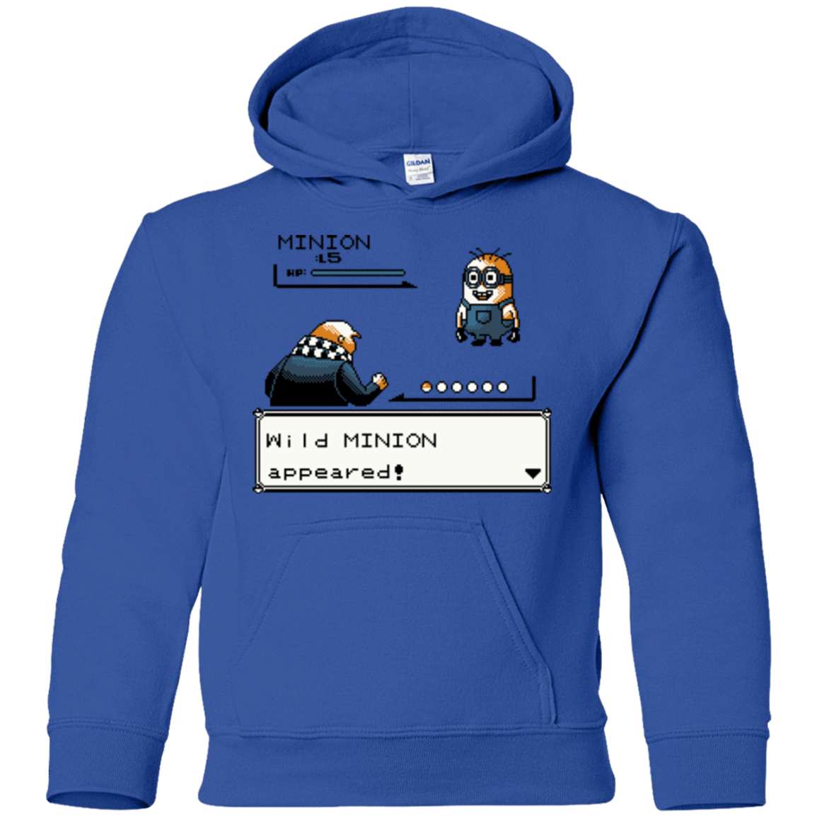 Sweatshirts Royal / YS Pocket minions Youth Hoodie