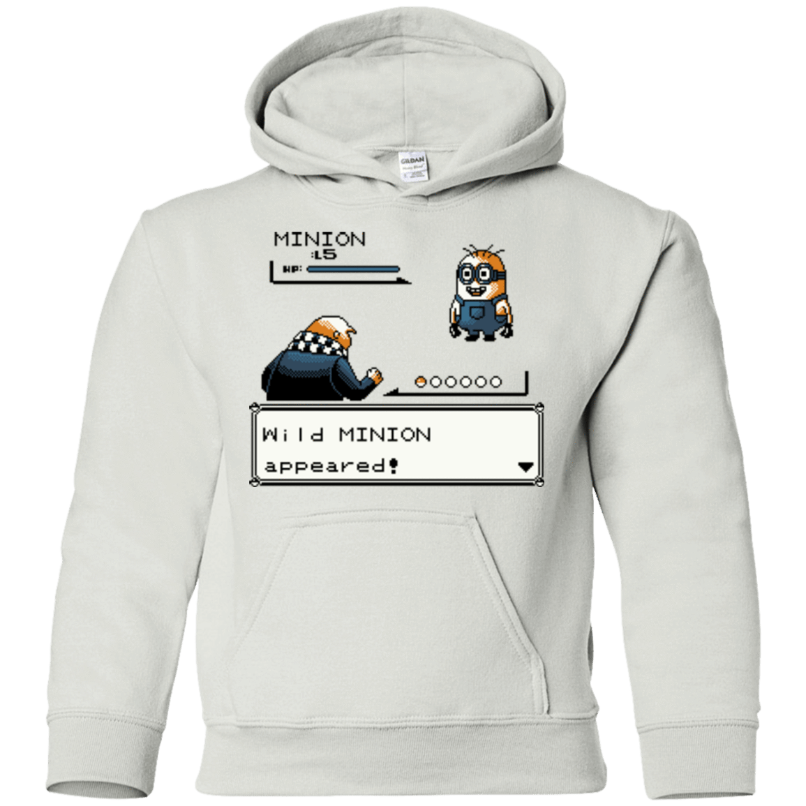 Sweatshirts White / YS Pocket minions Youth Hoodie