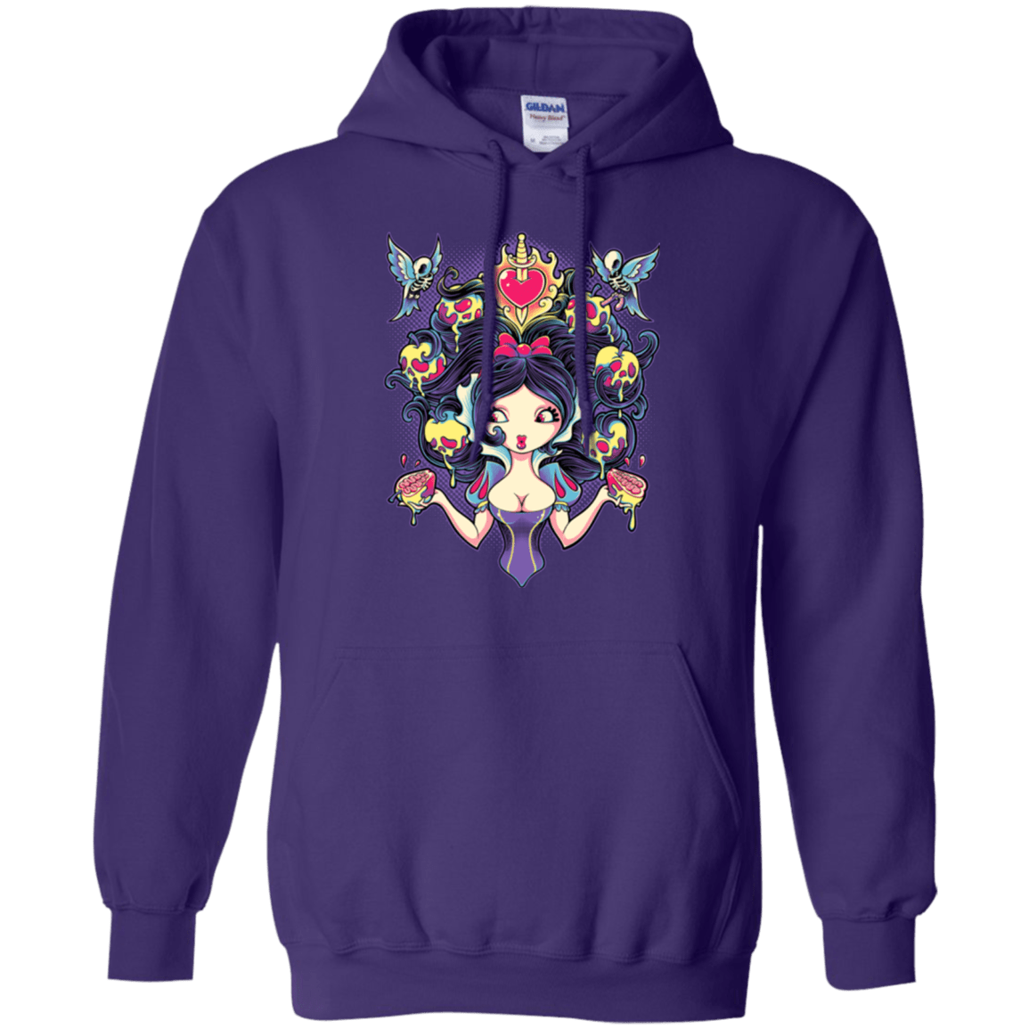 Sweatshirts Purple / Small Poisoned Mind Pullover Hoodie