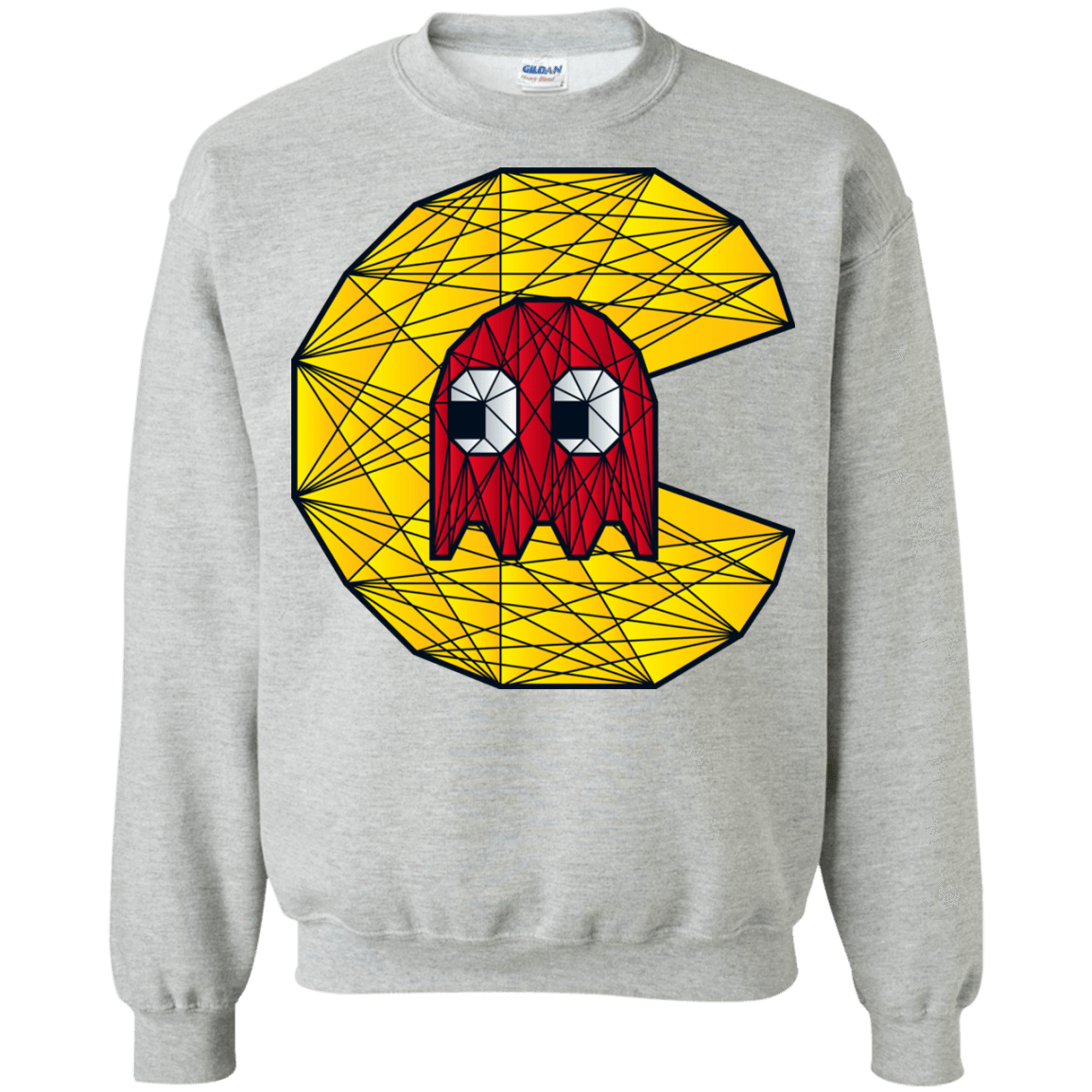 Sweatshirts Sport Grey / S Poly Pac Man Crewneck Sweatshirt