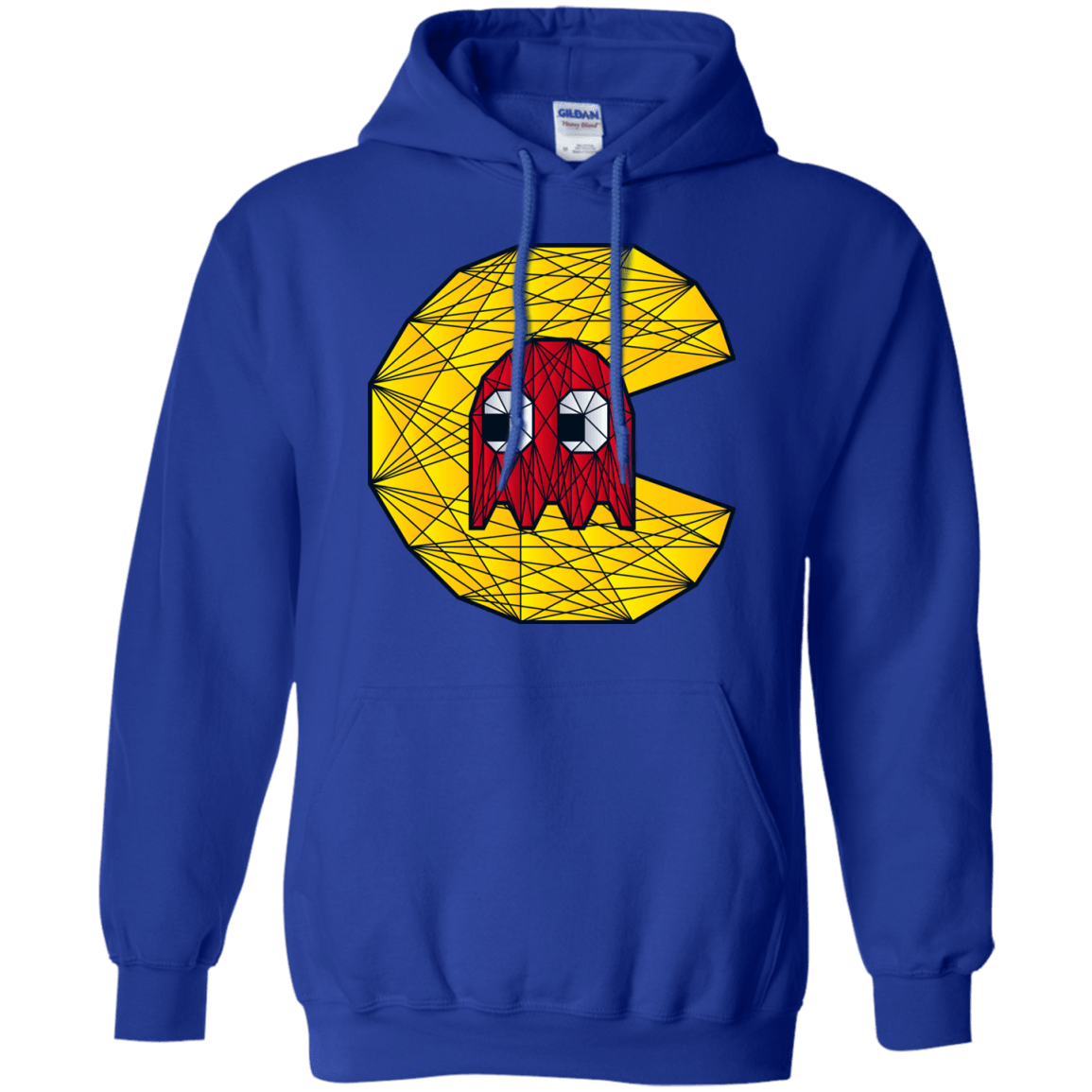 Sweatshirts Royal / S Poly Pac Man Pullover Hoodie