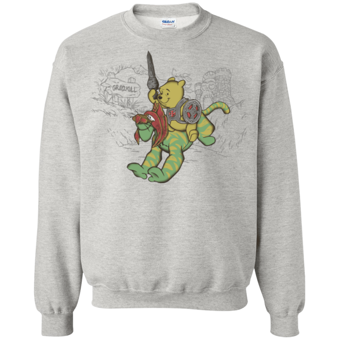 Sweatshirts Ash / Small Poohwah of Grayzkull Crewneck Sweatshirt