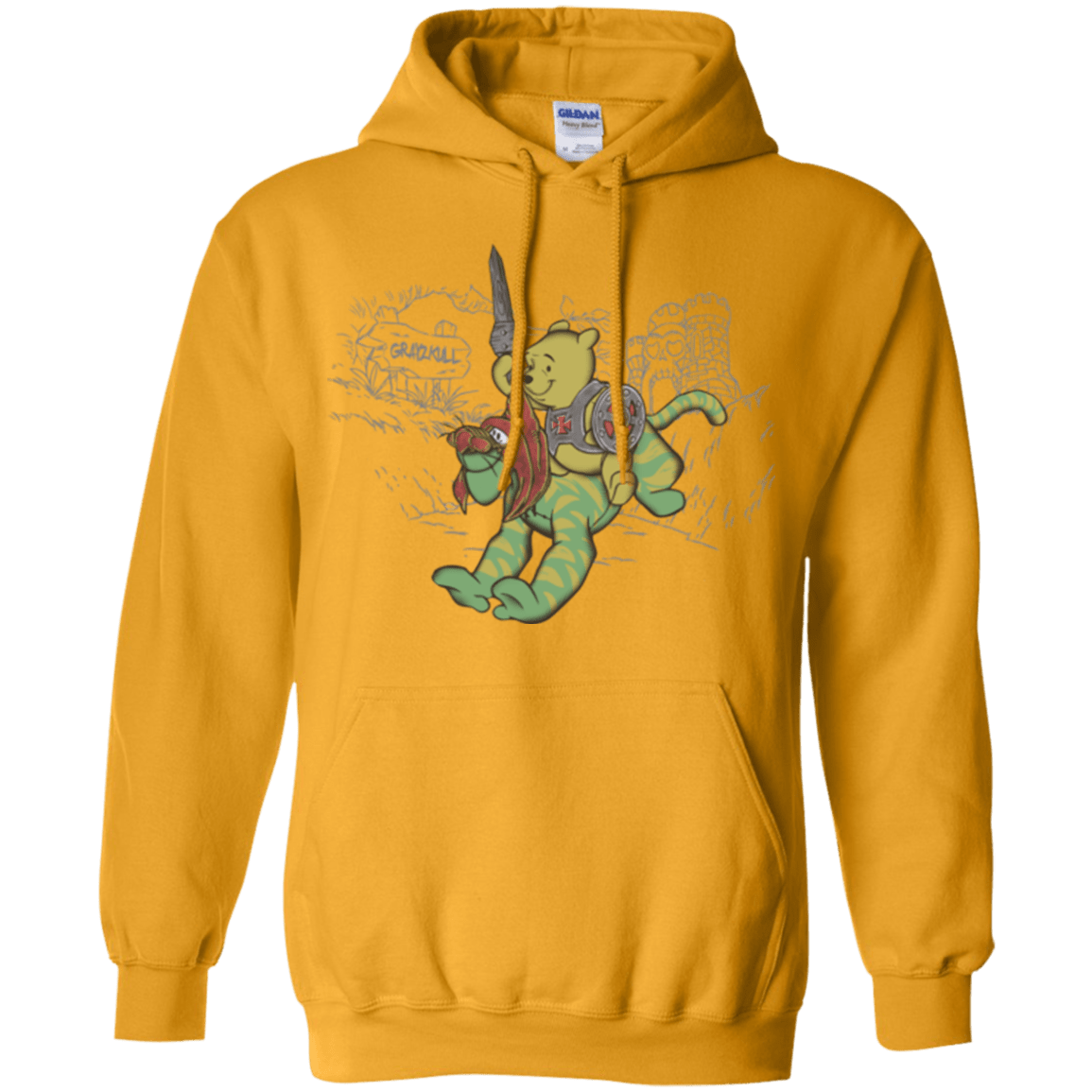 Sweatshirts Gold / Small Poohwah of Grayzkull Pullover Hoodie