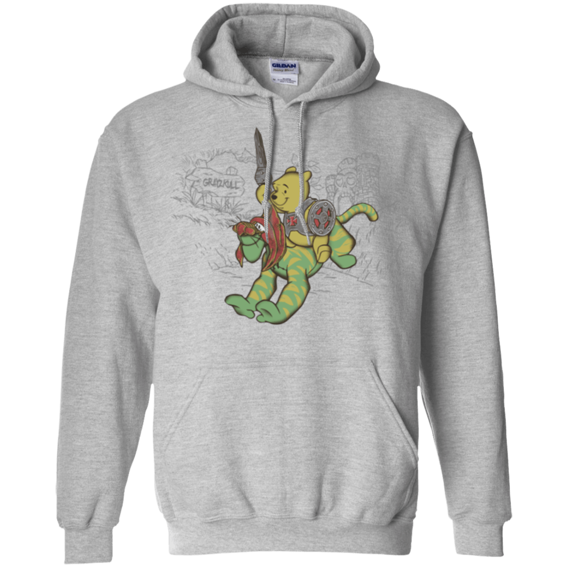 Sweatshirts Sport Grey / Small Poohwah of Grayzkull Pullover Hoodie