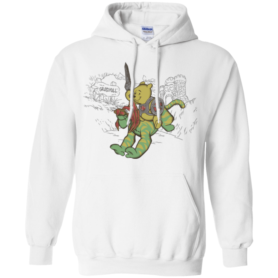 Sweatshirts White / Small Poohwah of Grayzkull Pullover Hoodie
