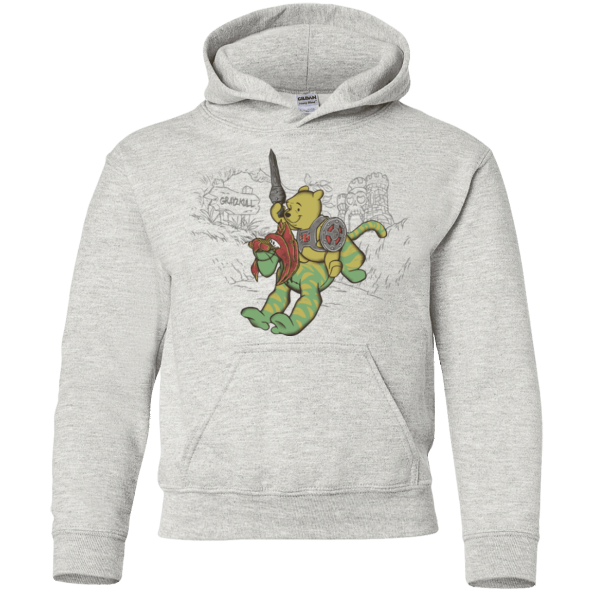 Sweatshirts Ash / YS Poohwah of Grayzkull Youth Hoodie