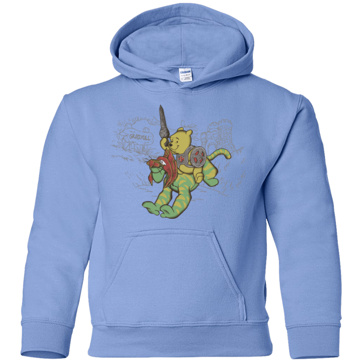 Sweatshirts Carolina Blue / YS Poohwah of Grayzkull Youth Hoodie