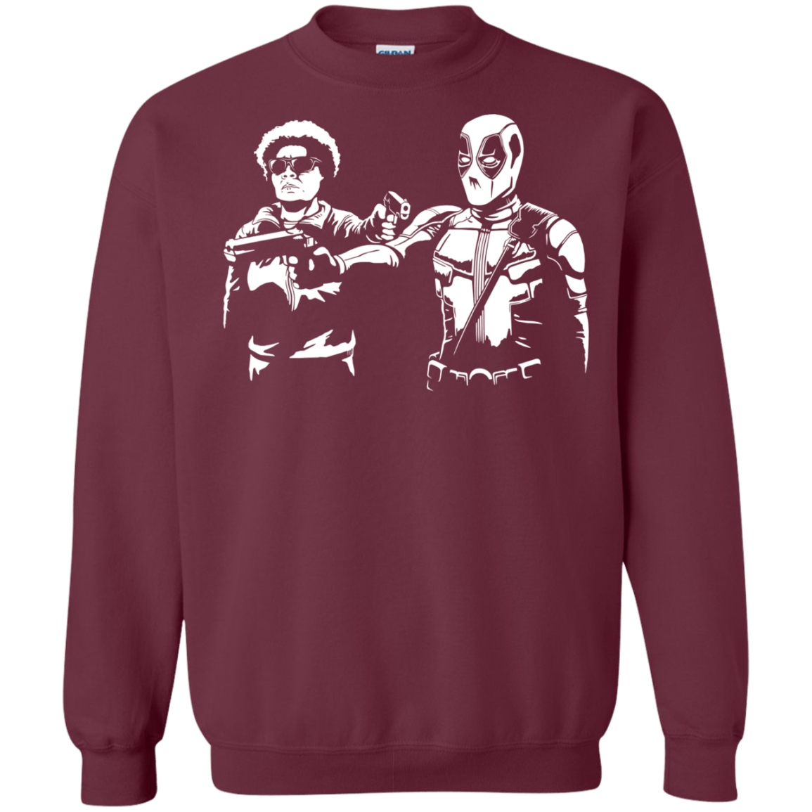 Sweatshirts Maroon / S Pool Fiction Crewneck Sweatshirt
