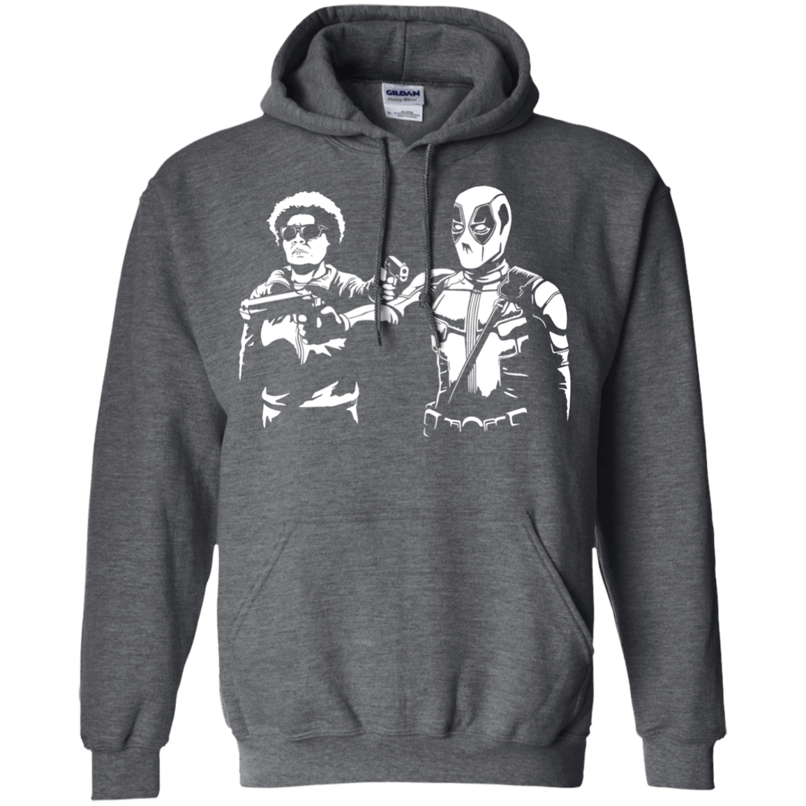 Sweatshirts Dark Heather / S Pool Fiction Pullover Hoodie