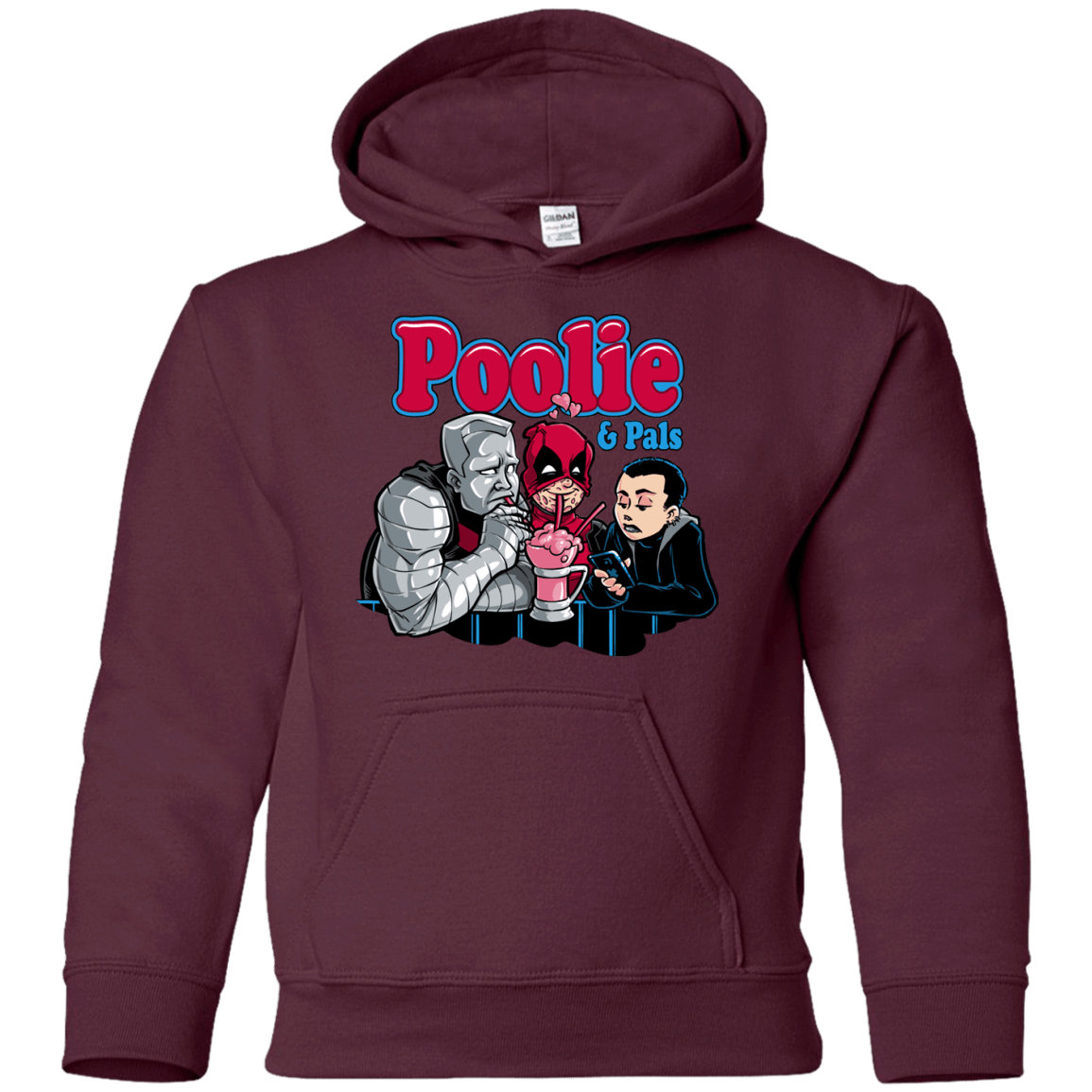 Sweatshirts Maroon / YS Poolie Youth Hoodie