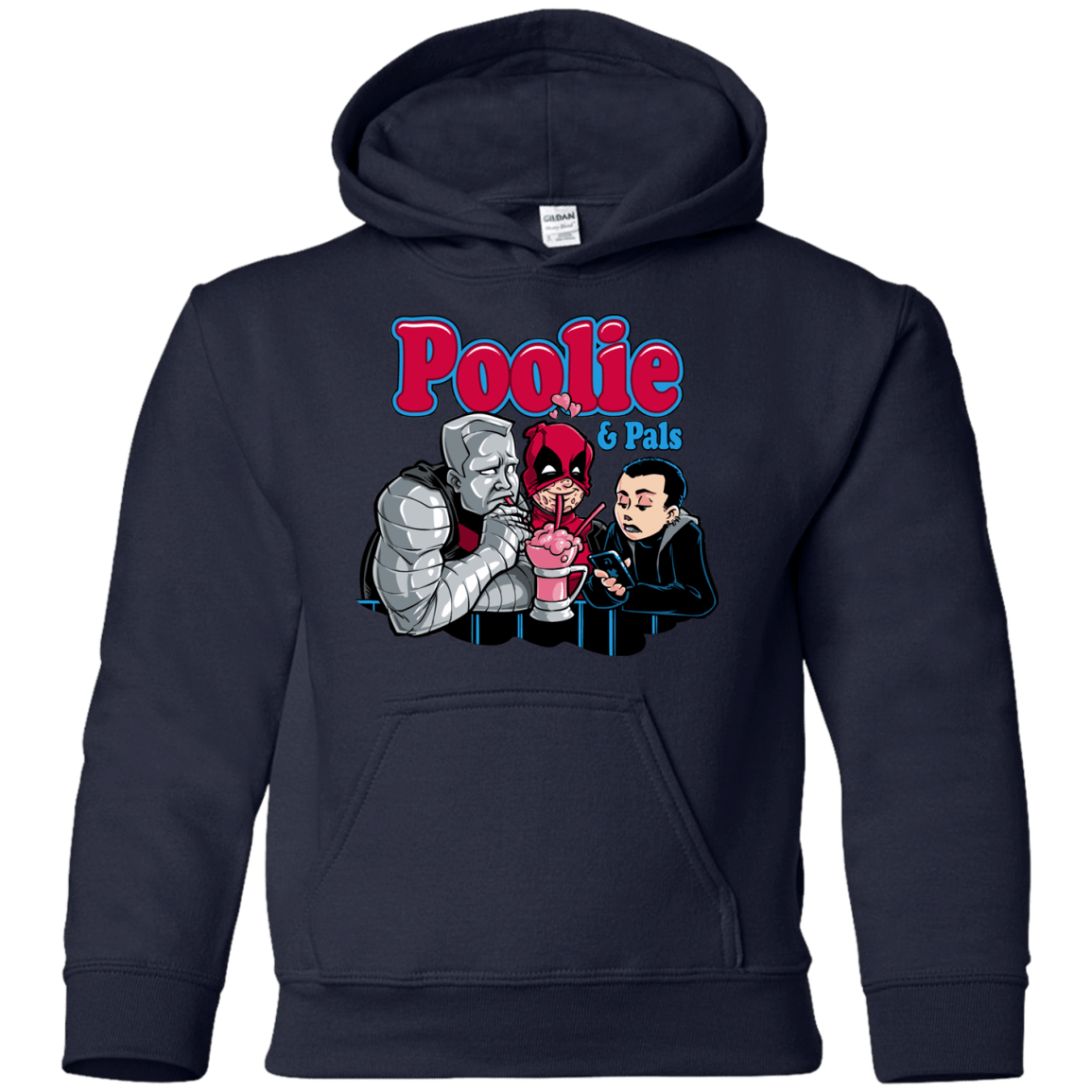 Sweatshirts Navy / YS Poolie Youth Hoodie