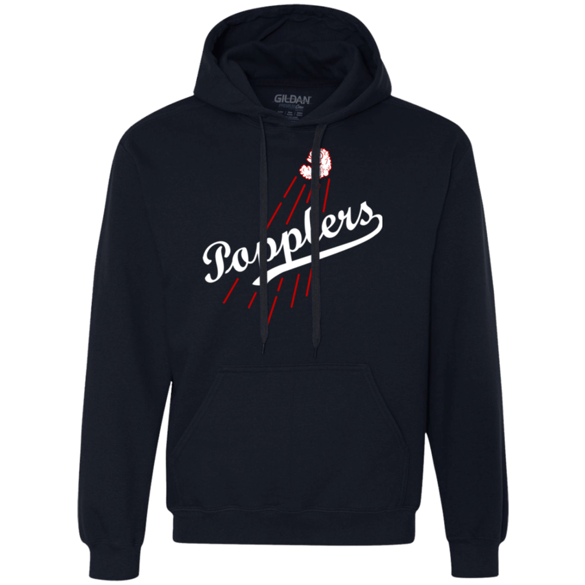 Sweatshirts Navy / Small Popplers Premium Fleece Hoodie