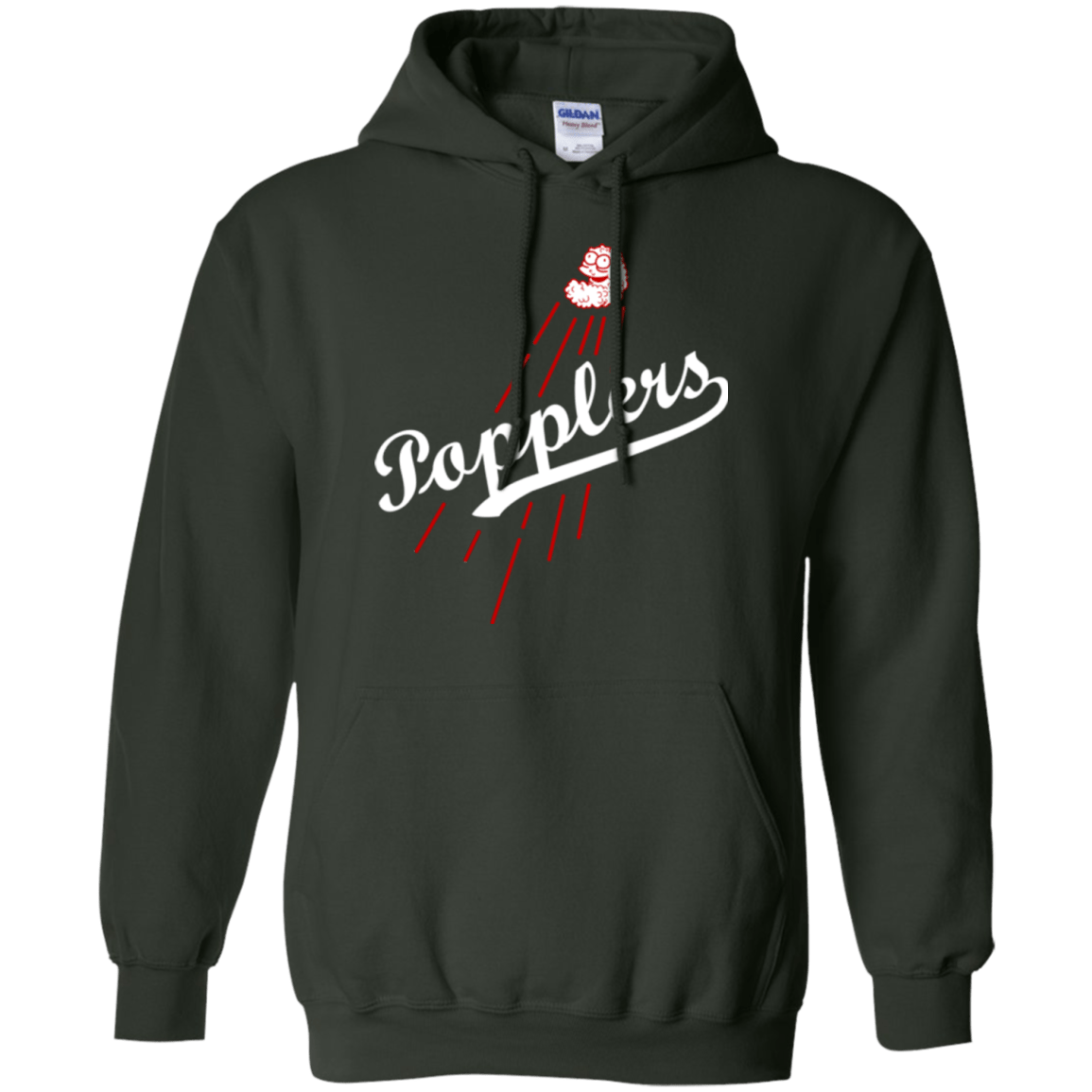 Sweatshirts Forest Green / Small Popplers Pullover Hoodie