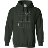 Sweatshirts Forest Green / Small POPULAR SWORDS Pullover Hoodie