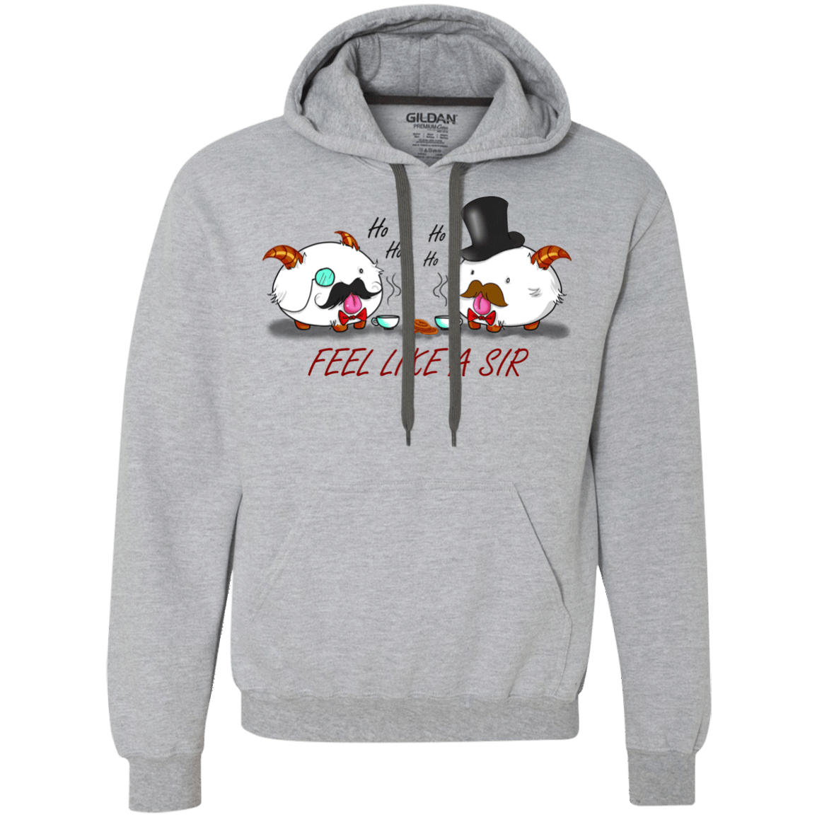 Sweatshirts Sport Grey / Small Poros like a sir Premium Fleece Hoodie