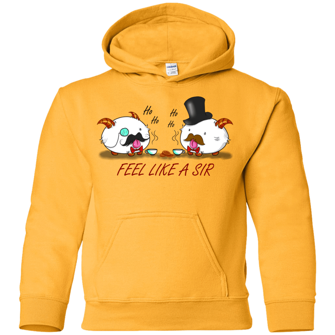 Sweatshirts Gold / YS Poros like a sir Youth Hoodie