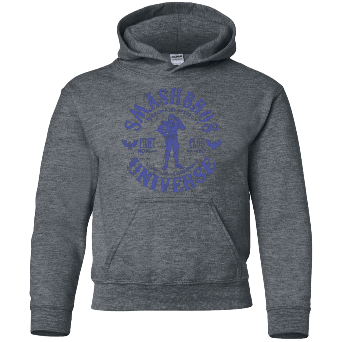 Sweatshirts Dark Heather / YS PORT TOWN CHAMPION Youth Hoodie