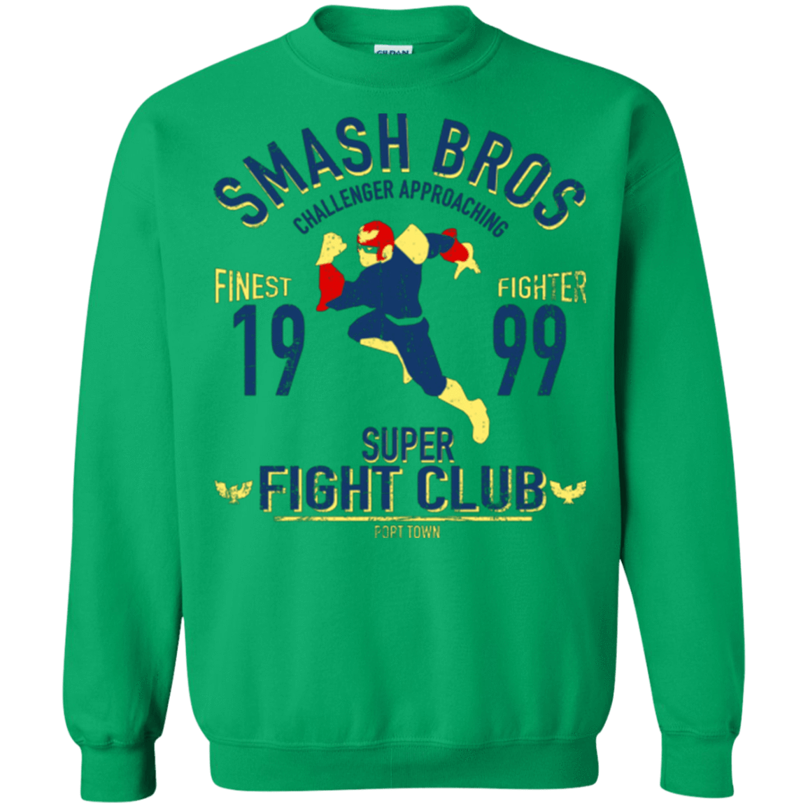 Sweatshirts Irish Green / Small Port Town Fighter Crewneck Sweatshirt