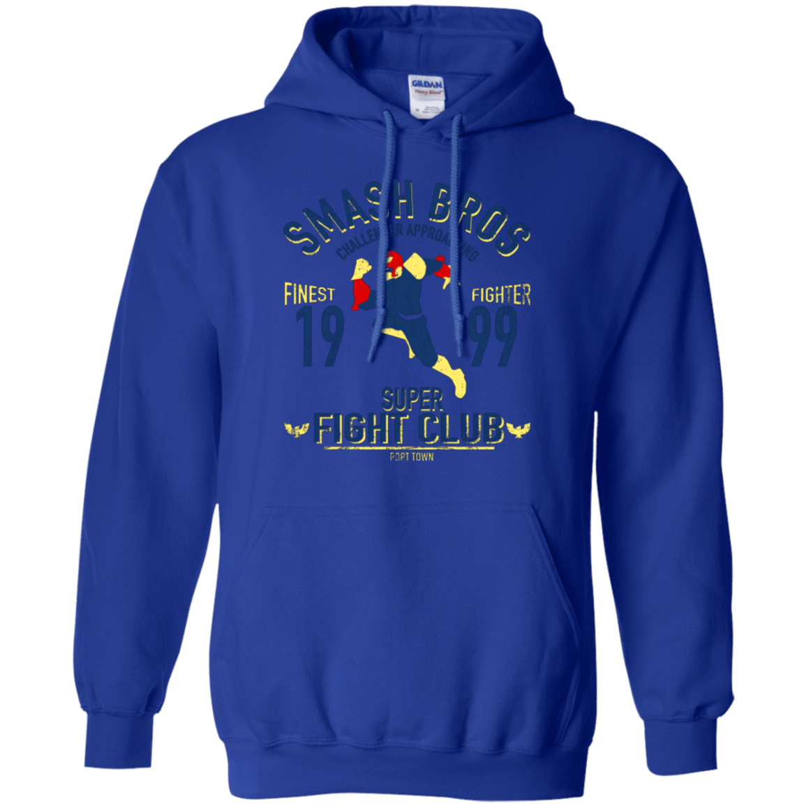 Sweatshirts Royal / Small Port Town Fighter Pullover Hoodie