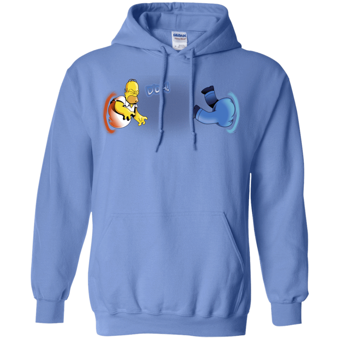 Sweatshirts Carolina Blue / S Portal D'oh Pullover Hoodie
