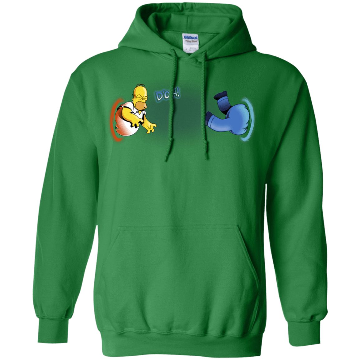 Sweatshirts Irish Green / S Portal D'oh Pullover Hoodie
