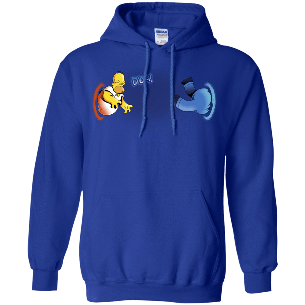 Sweatshirts Royal / S Portal D'oh Pullover Hoodie