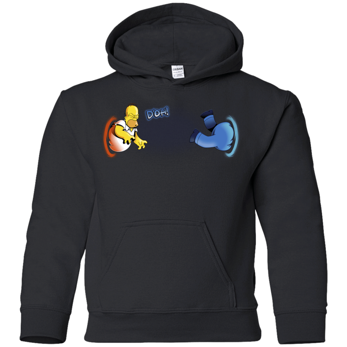 Sweatshirts Black / YS Portal D'oh Youth Hoodie