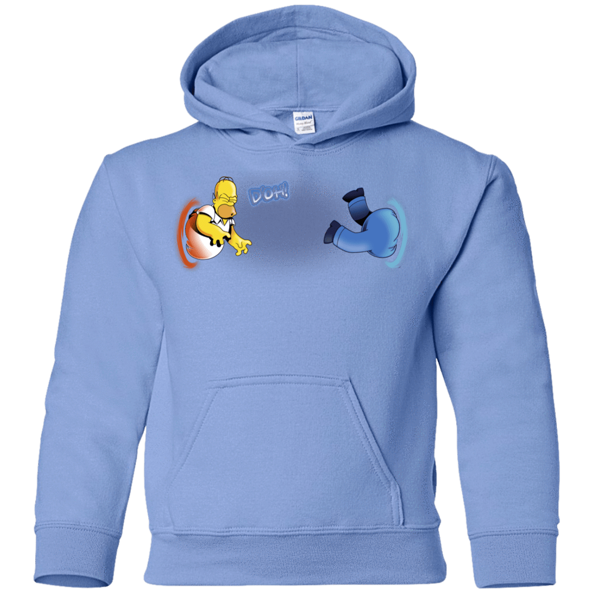 Sweatshirts Carolina Blue / YS Portal D'oh Youth Hoodie